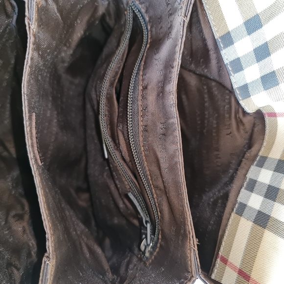 Burberry Nova Check Backpack Bag Biege/Brown - Picture 7 of 16